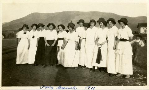 Cal Poly Women at Farmers' Picnic