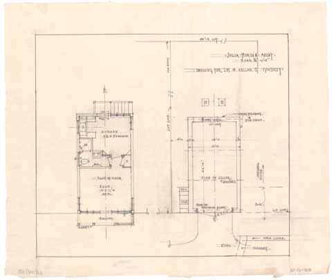 Dwelling for lot 18, Hellam Street, Monterey, floor plans with cellar