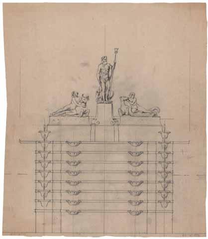 Study for Neptune Fountain, c.1930