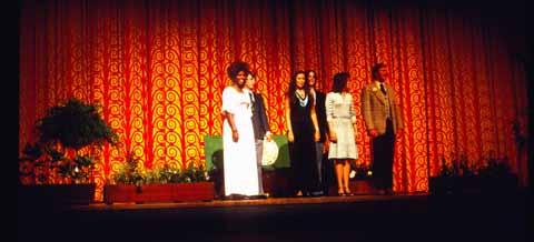 Contestants: Cal Poly Contest, Homecoming 1975