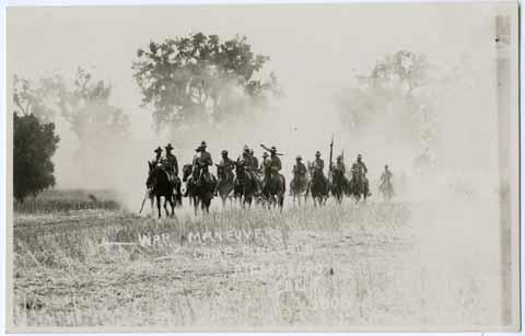 War Maneuvers Camp Ringgold Atascadero Calif 1908