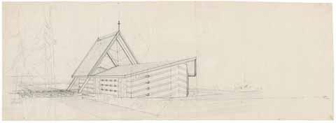 Chapel For Big Sur, CA [sketch]