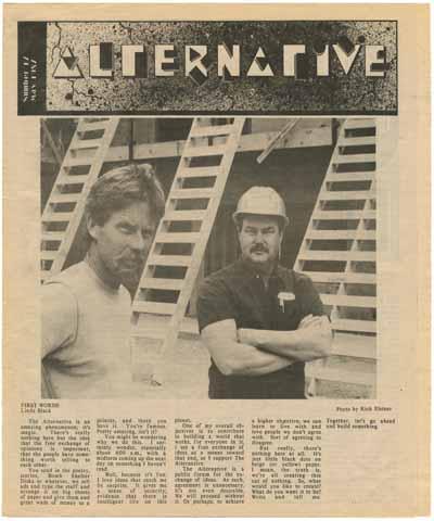 The Alternative, number 17, May 1987