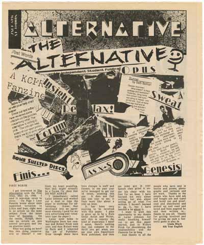The Alternative, number 18, May 1987