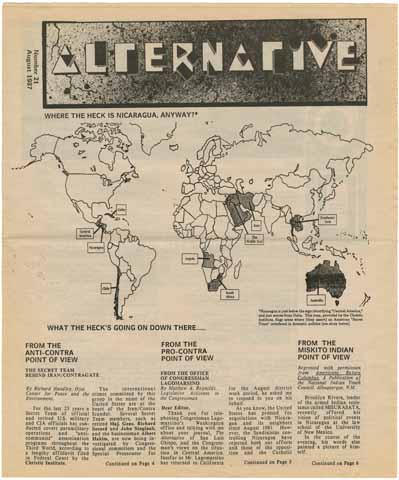 The Alternative, number 21, August 1987