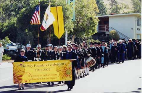 Cal Poly Founders Celebration, 1901-2001 [parade]