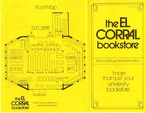 The El Corral Bookstore, Floor Map and General Information