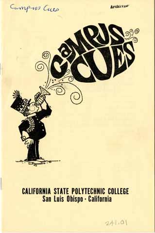 Campus Cues, California State Polytechnic College, San Luis Obispo, California