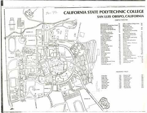 California State Polytechnic College, San Luis Obispo, 1970-1972
