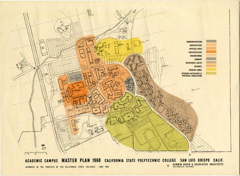 Academic campus master plan, 1968, California State Polytechnic College