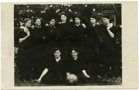 [1907 Women's Basketball Team]