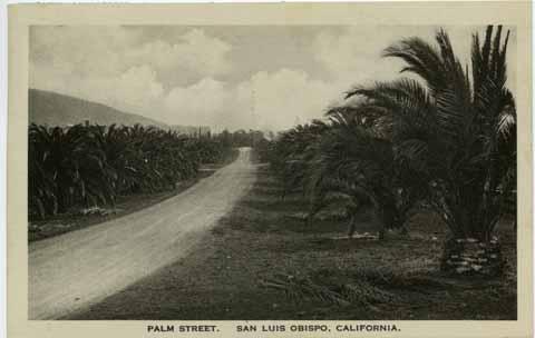 Palm Street. San Luis Obispo, California