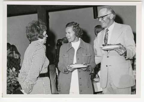 Mary Kennedy with Arlene and Everett Chandler
