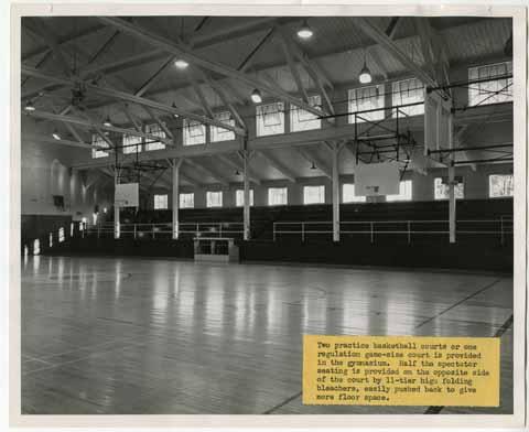Crandall Gymnasium Interiors