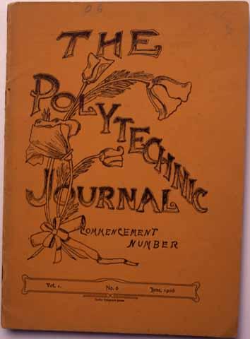 First Issue of The Polytechnic Journal [cover]