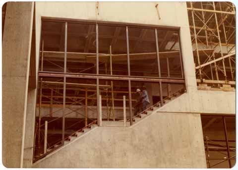 [Construction of Kennedy Library]