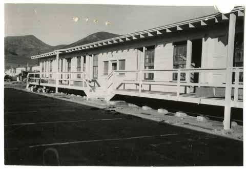 Dormitories: Modoc, south side, 1952
