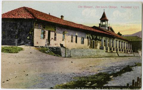 Old Mission, San Luis Obispo, Founded 1772
