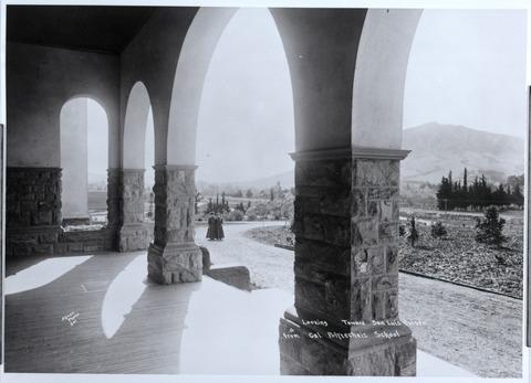View of San Luis Obispo from the Administration Building [copy negative]