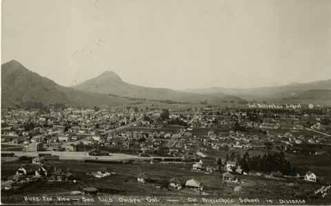San Luis Obispo, view from Terrace Hill