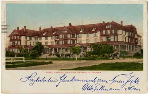 Hotel Ramona Postcard