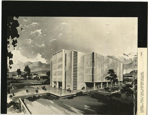 California State College at San Bernardino Library, Job #6512