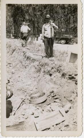 Restricted - Ed Watson, exhumation of deceased San Luis Obispo, c. 1926