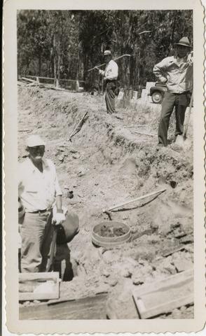 Restricted - Ed Watson, exhumation of deceased San Luis Obispo, c. 1926