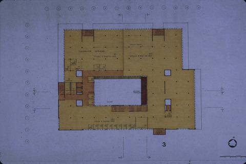 [Diagram of the third floor of Kennedy Library]