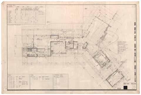 Mr. and Mrs. John Dawson Thunderbird Country Club Estates, sheet 3, floor plan, 1951