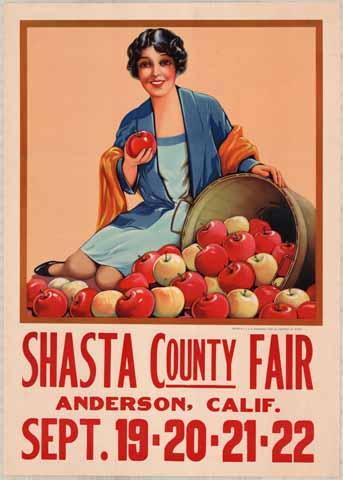 Shasta County Fair poster