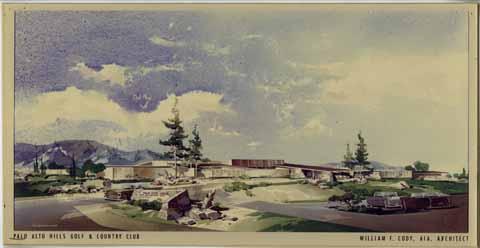 Palo Alto Hills Golf and Country Club, commercial, Palo Alto, c. 1960
