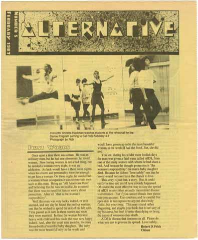 The Alternative, number 5, February 1987
