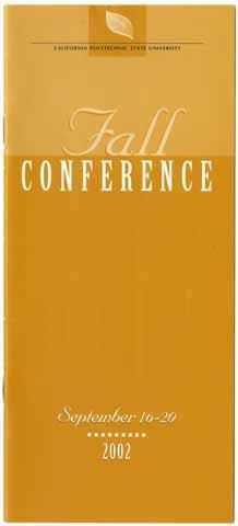 Fall Conference, 2002