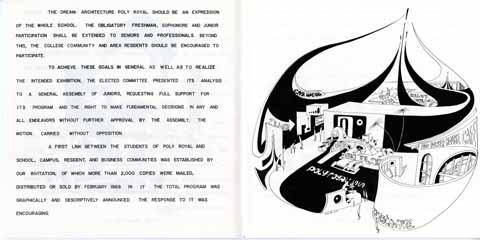 Poly Royal '69, School of Architecture [handout, pages 16 and 17]