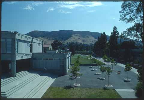 View of Architecture Building and Dexter Lawn