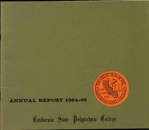 Annual Report, California Polytechnic State College, 1964-1965