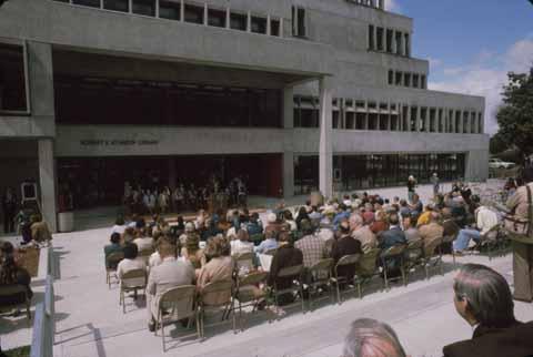 [Kennedy Library dedication], May 5, 1981