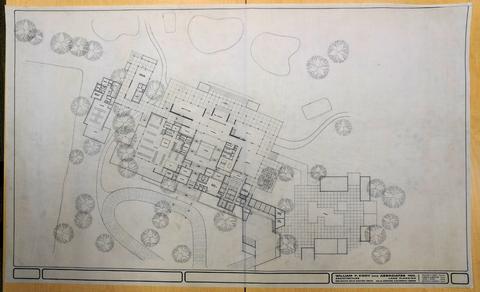 Club de Golf Santa Anita, Guadalajara, Jalisco, Mexico, [unidentified floor plan with driveway and u